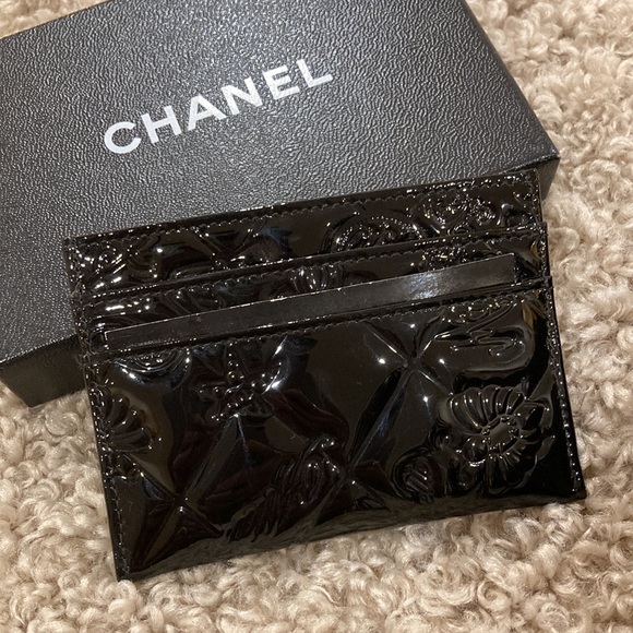 Chanel Card Holder Black patent leather - Picture 5 of 11